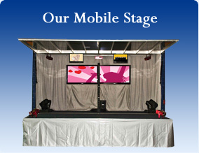 our mobile music stage